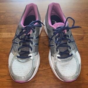 ASICS Gel Contend 4 Everyday Comfort Purple Walking Shoes Sz 10